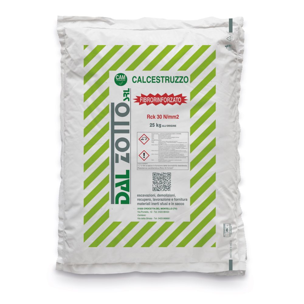 Calcestruzzo fibrato CAM5 - Dal Zotto Srl