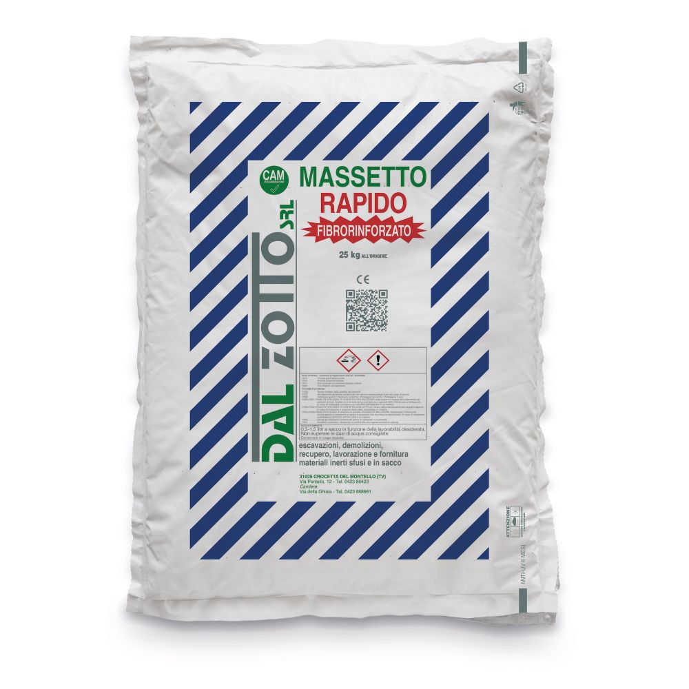 Massetto rapido fibrato CAM5 - Dal Zotto Srl